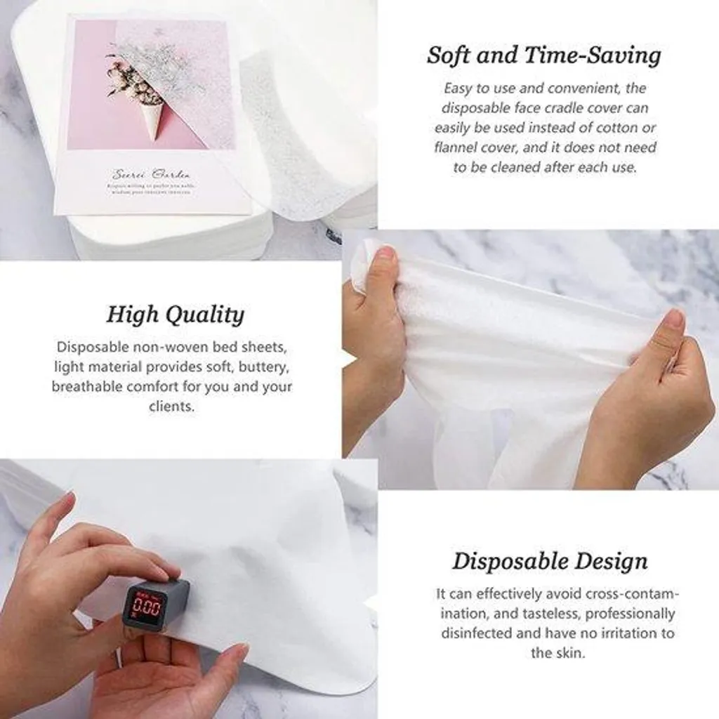 Drap jetable imperméable et résistant à l'huile en tissu non-tissé - x20