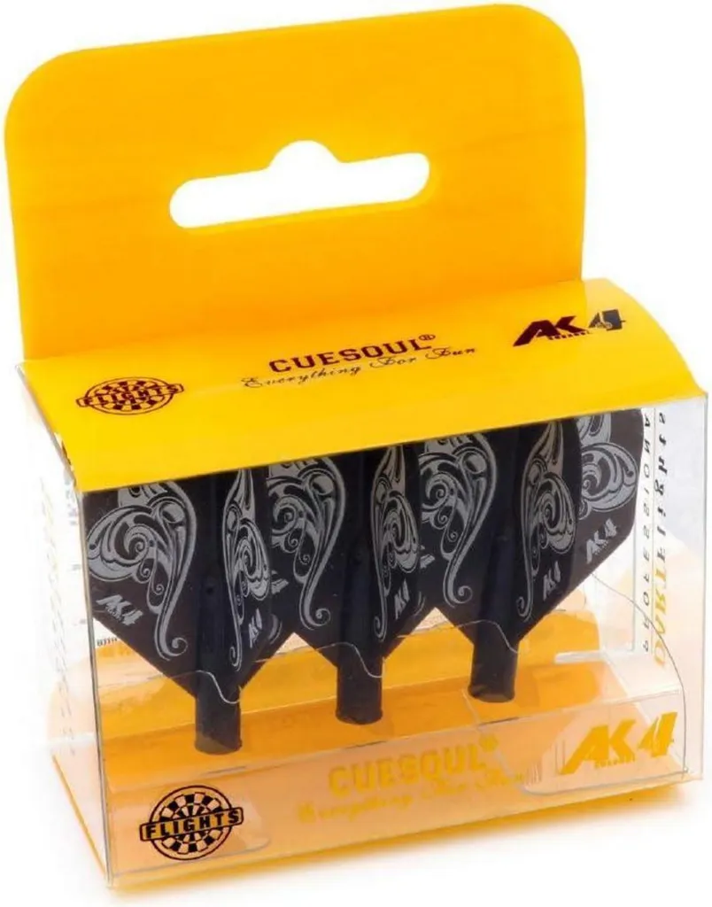 Set de 3 Plumes CUESOUL TERO AK4 pour Compétition de Fléchettes Pro - 6