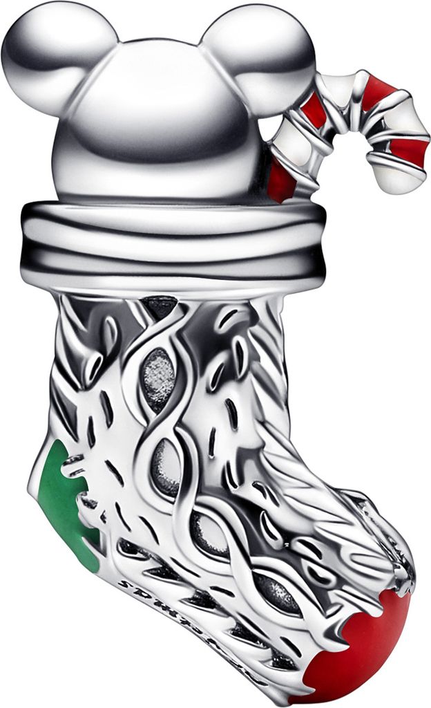 Pandora Charm Damen Festliches Maus Weihnachtsstrumpf Produktbild 5