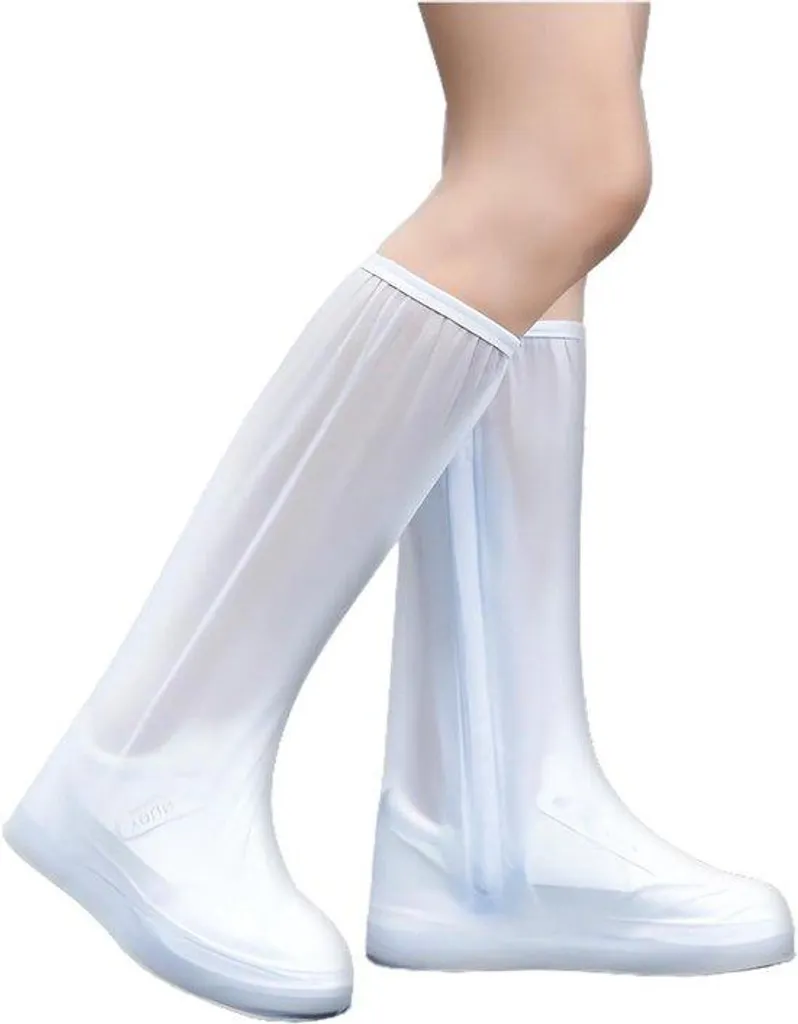 Bottes de Pluie Réutilisables et Couvre-chaussures Antidérapants XL