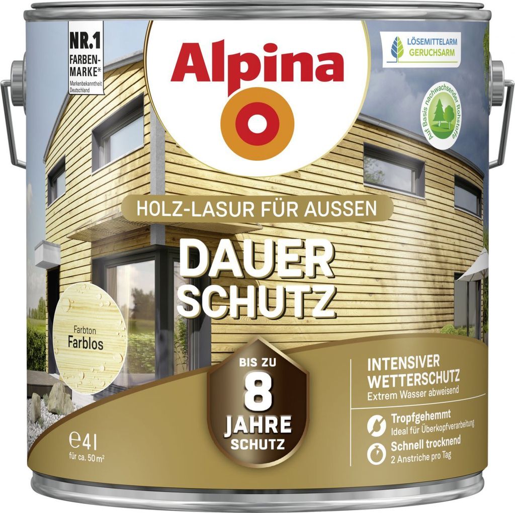 Alpina Dauer-Schutz 4 L farblos Produktbild 