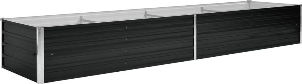 vidaXL Garten-Hochbeet Anthrazit 320 x 80 x 45 cm Produktbild 