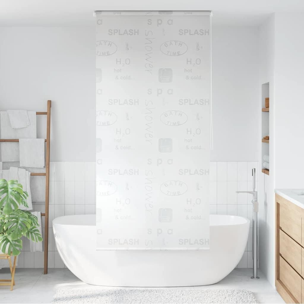 vidaXL Duschrollo 100x240 cm Splash-Design Obrázok produktu 