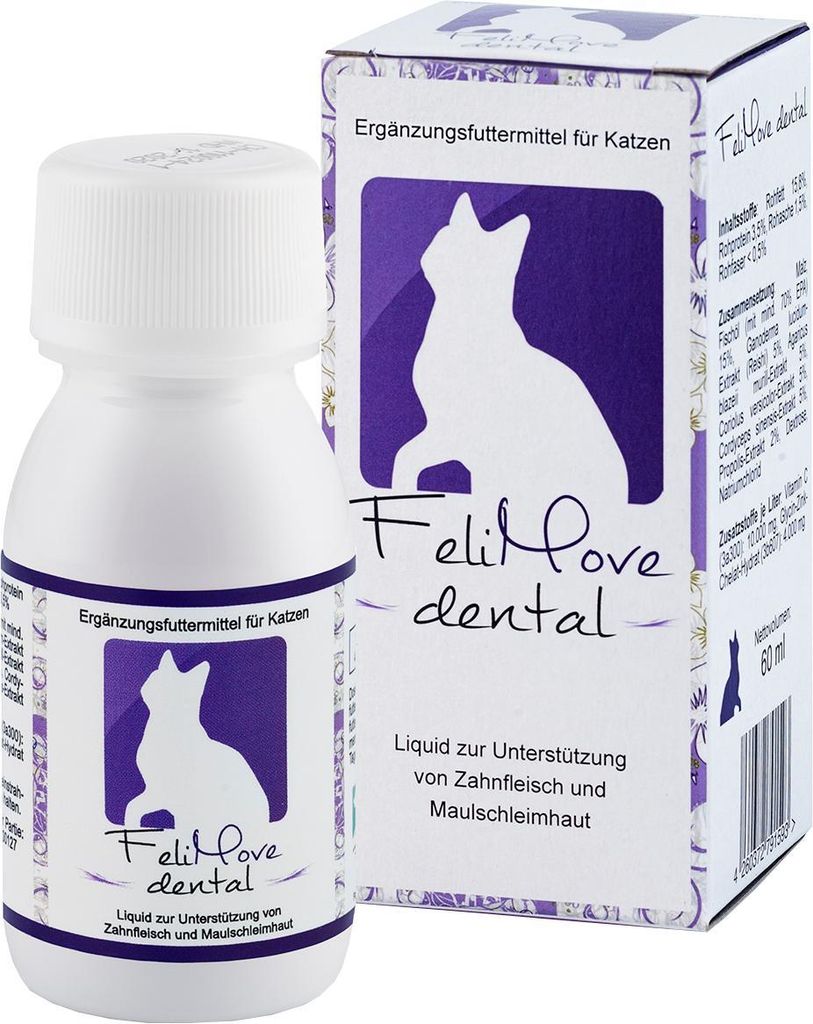 Ergänzungsfuttermittel für Katzen dental zur Unterstützung Produktbild 