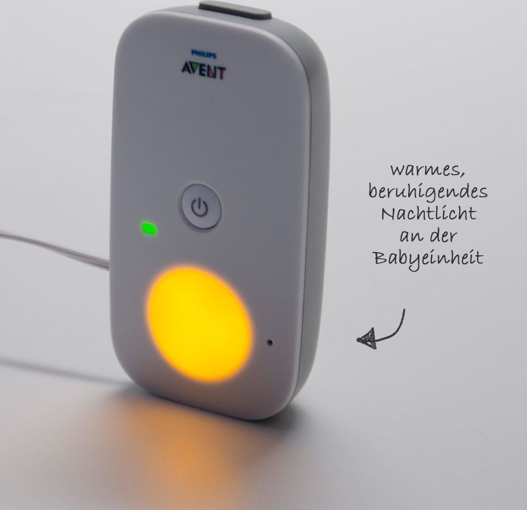 Philips AVENT Baby Monitor DECT - Portata 300 M, Eco-Mode, 120 Canali, Bianco - Foto 10