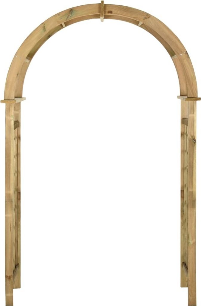 Arco da giardino Legno di pino impregnato verde Immagine del prodotto 