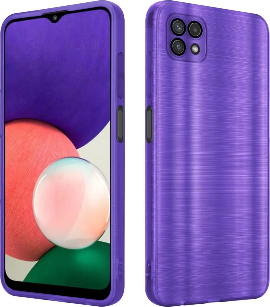 Cover Per Vivo Y72 5G Semitrasparente Con Effetto Sfumato Rosa E Viola - Protezione Antiurto E Antigraffio - 5