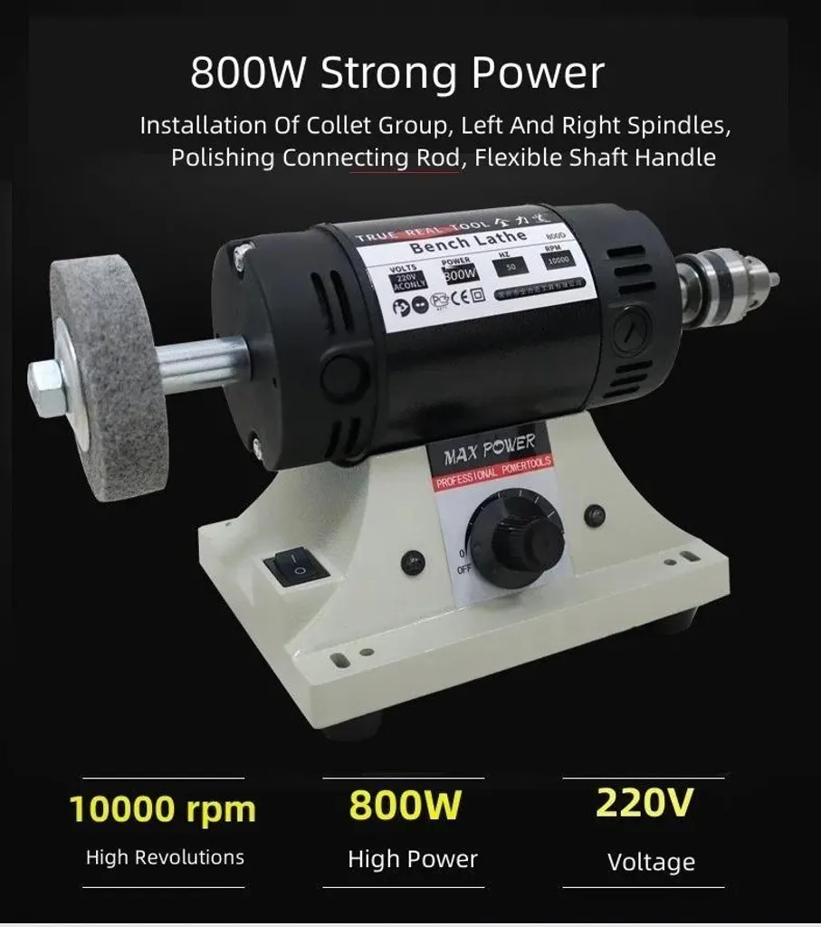 Meuleuse d'angle 800W pour accès difficiles et polissage de métaux - 3