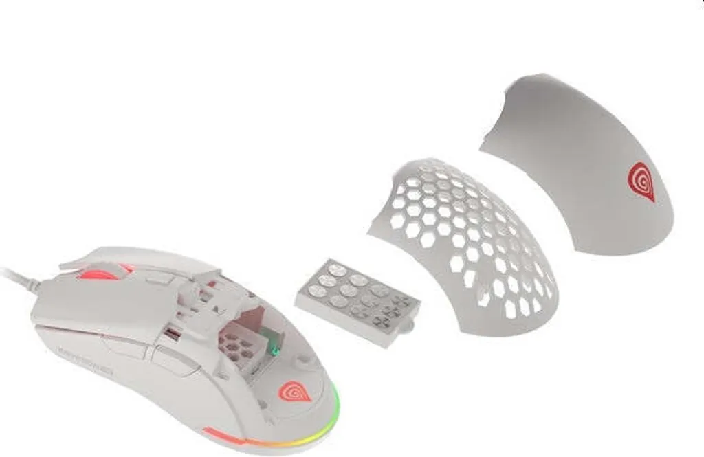 Souris de Jeu Optique Genesis Krypton 750 avec Câble USB Type-A Noir - 8