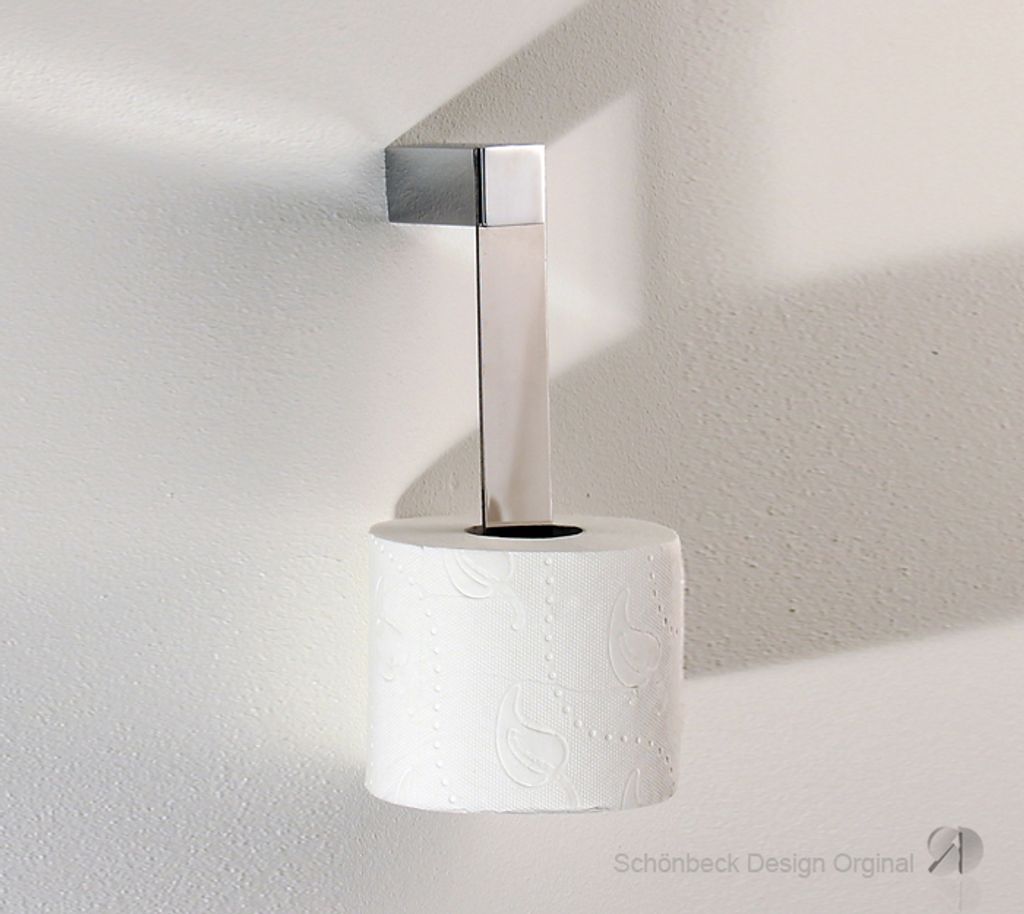Toilettenrollenhalter, Ersatzrollenhalter, Wandhalter, Edelstahl