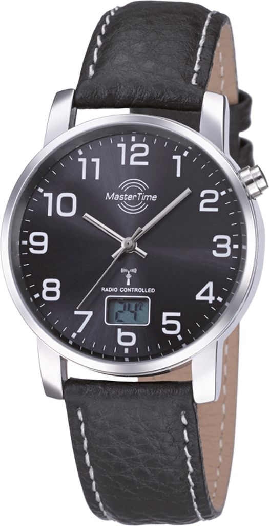 Master Time Basic MTGA-10576-24L Herrenfunkuhr Produktbild 