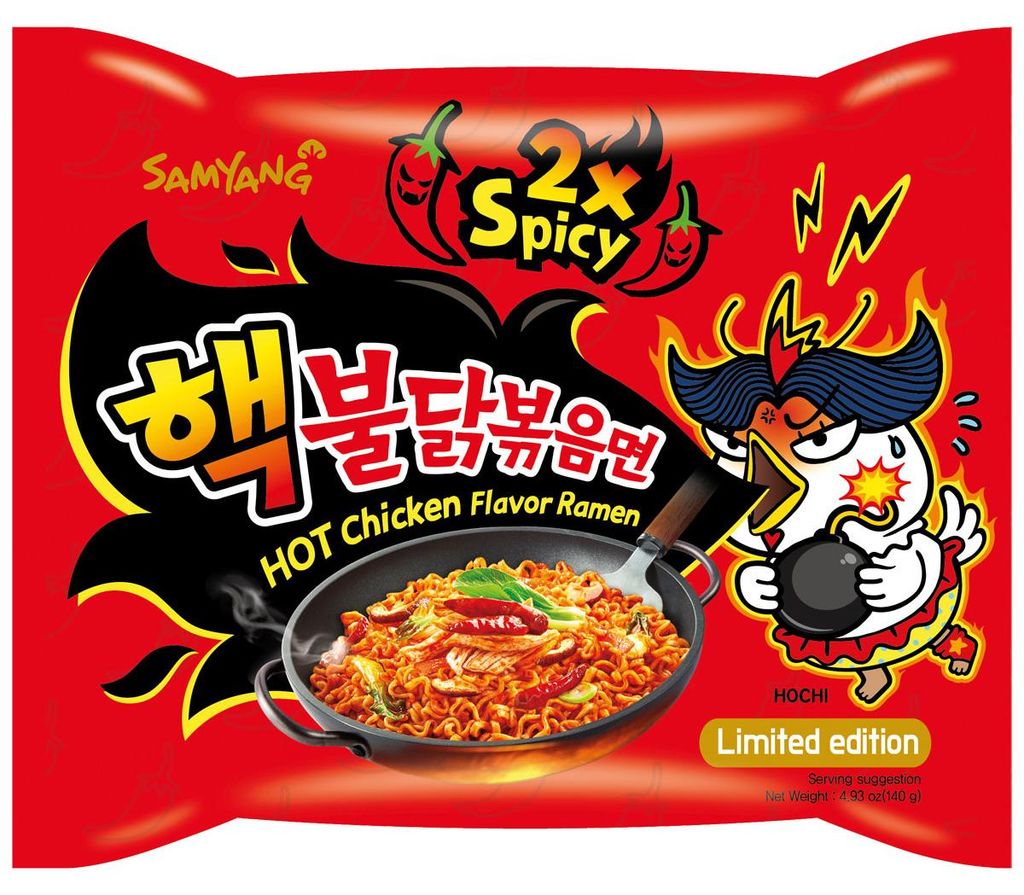 SamYang Buldak 2x Pikantny Gorący Kurczak Ramen Instant Zdjęcie produktu 