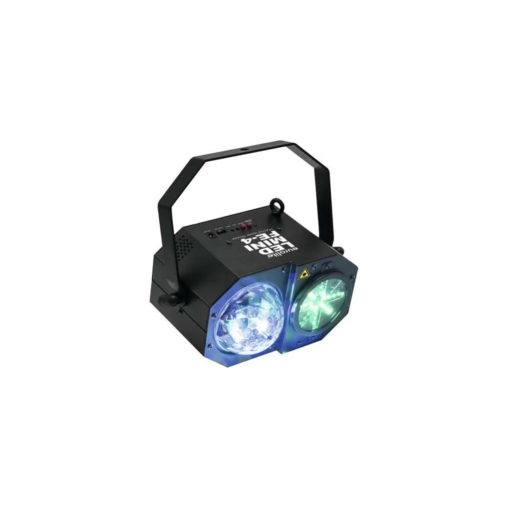 Eurolite FE-4 Hybrid : Solution d'Éclairage Tout-en-Un LED et Laser