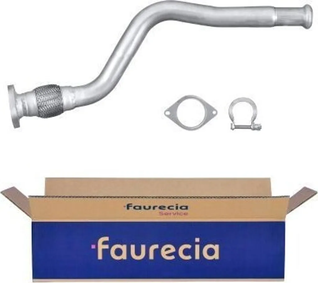 Tuyau d'échappement avant pour Kangoo et Clio II - Remplace 8200044653