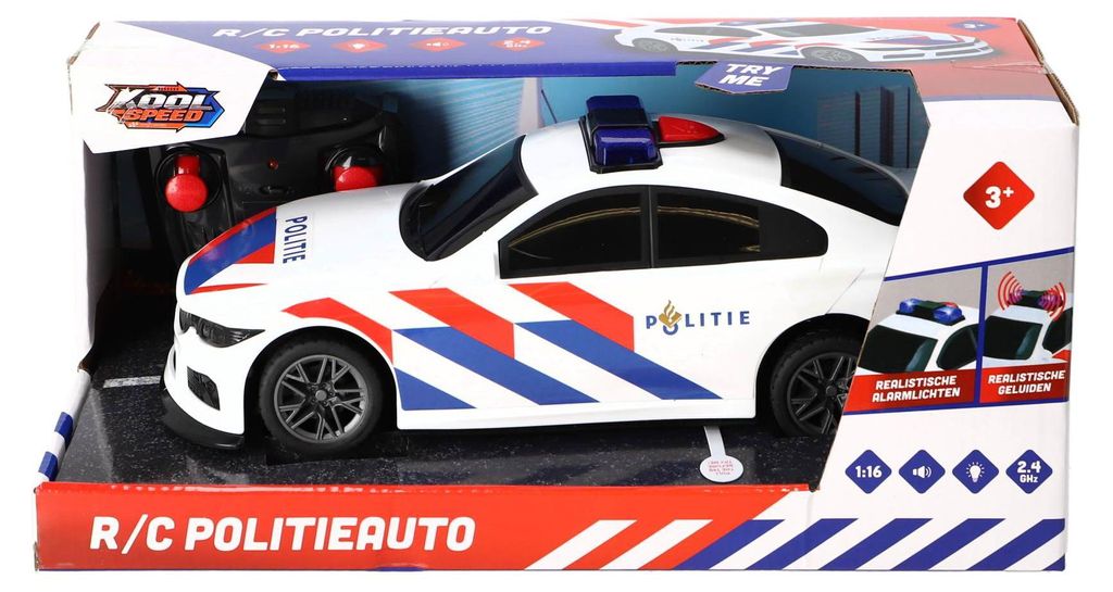 KiddyGo ferngesteuertes Polizeiauto - Spielzeugauto mit Fernbedienung