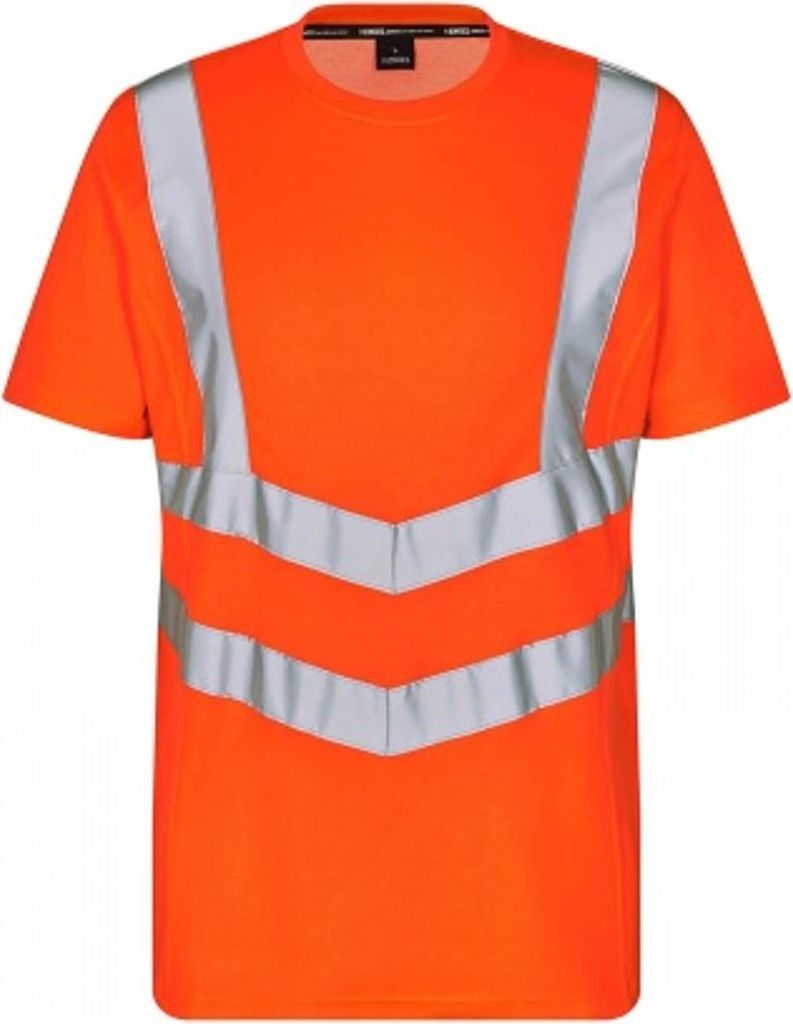 F. Engel Safety T-Shirt, Orange, Gr. L