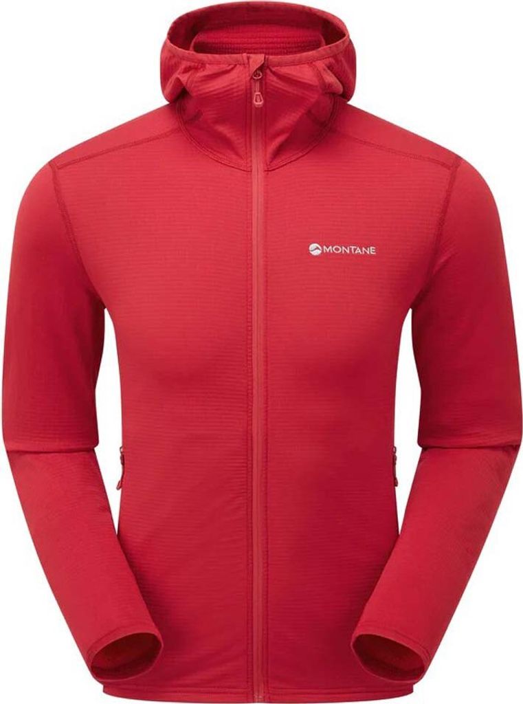 Montane Protium Lite Kapuzenfleece Rot XL Mann Rot XL