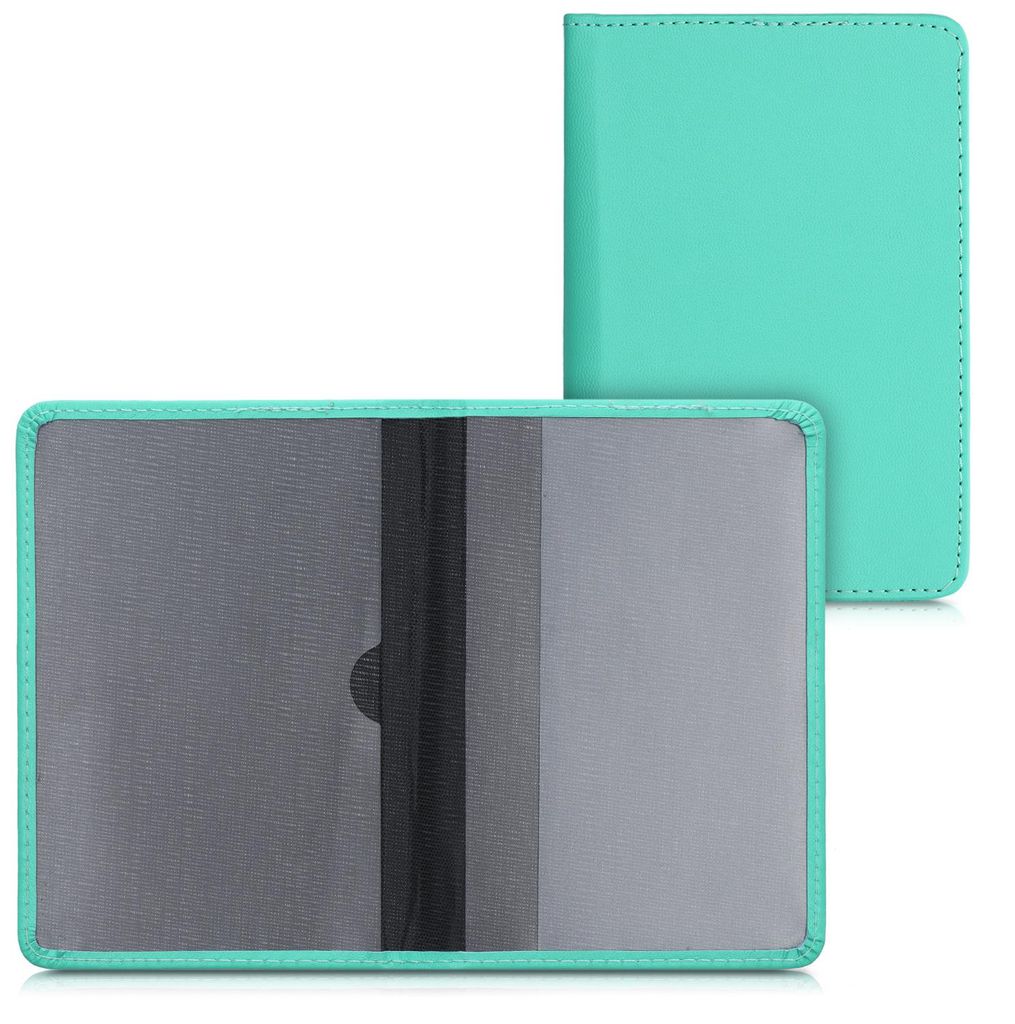 kwmobile Fahrzeugschein Hülle mit Kartenfächern - Produktbild 