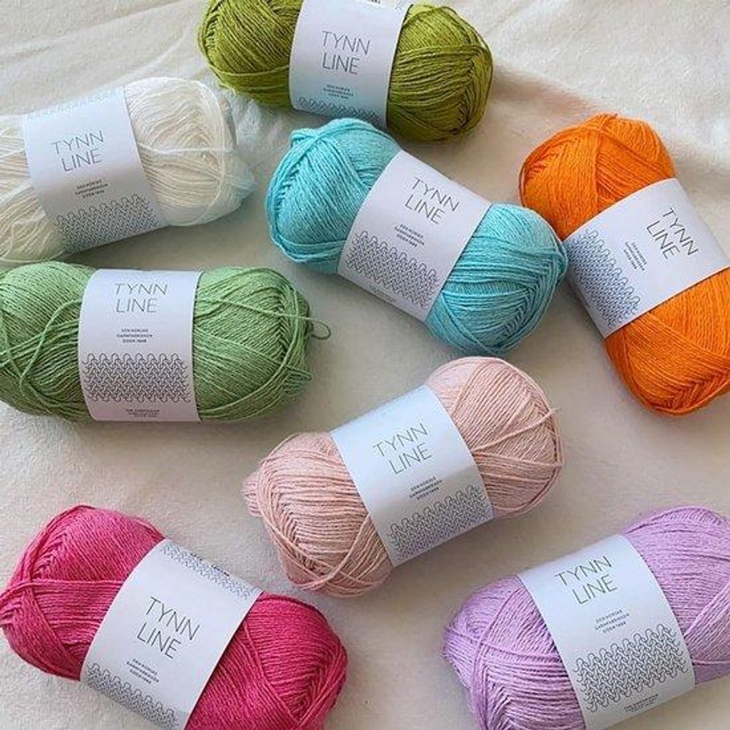 Garn Baumwoll-Leinen-Mix für Handstrick- und Häkelprojekte Produktbild 