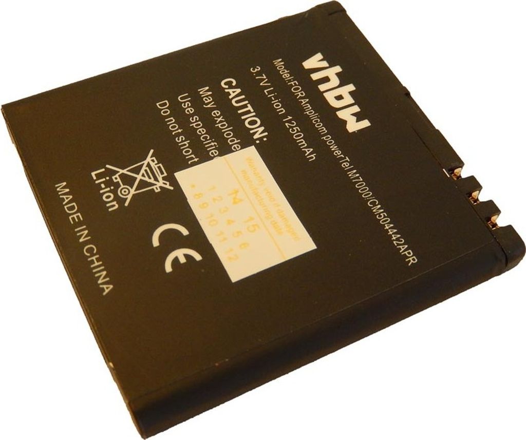 vhbw Akku kompatibel mit Audioline Amplicom PowerTel M6700, Produktbild 