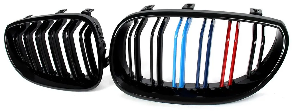 Grille de calandre Série 5 E60 E61 noir brillant style M look réniforme