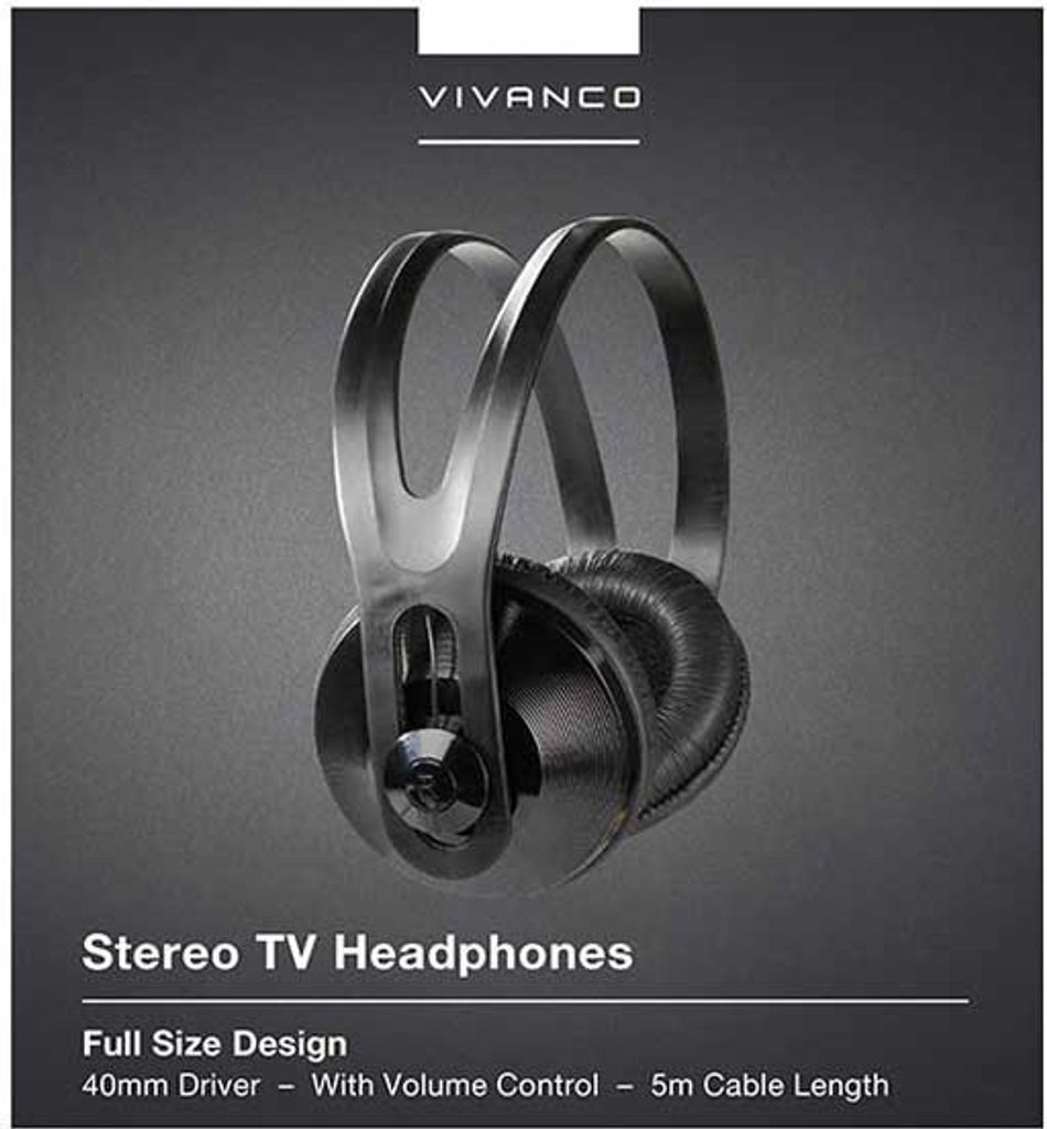 VIVanco™SR97TV   Stereo TV Kopfhörer Produktbild 10