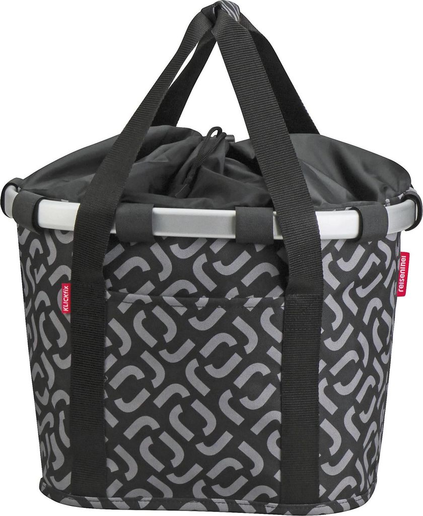 Klickfix Vorderradkorb "Bike Basket" , signature black