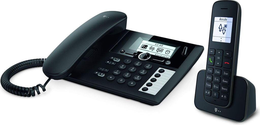 Telekom Sinus PA 207 plus 1 schwarz Produktbild 