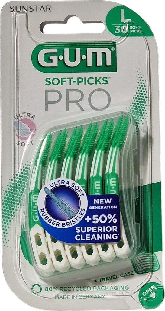 GUM SOFT-PICKS PRO LARGE, 30 st ZBU Obrázok produktu 