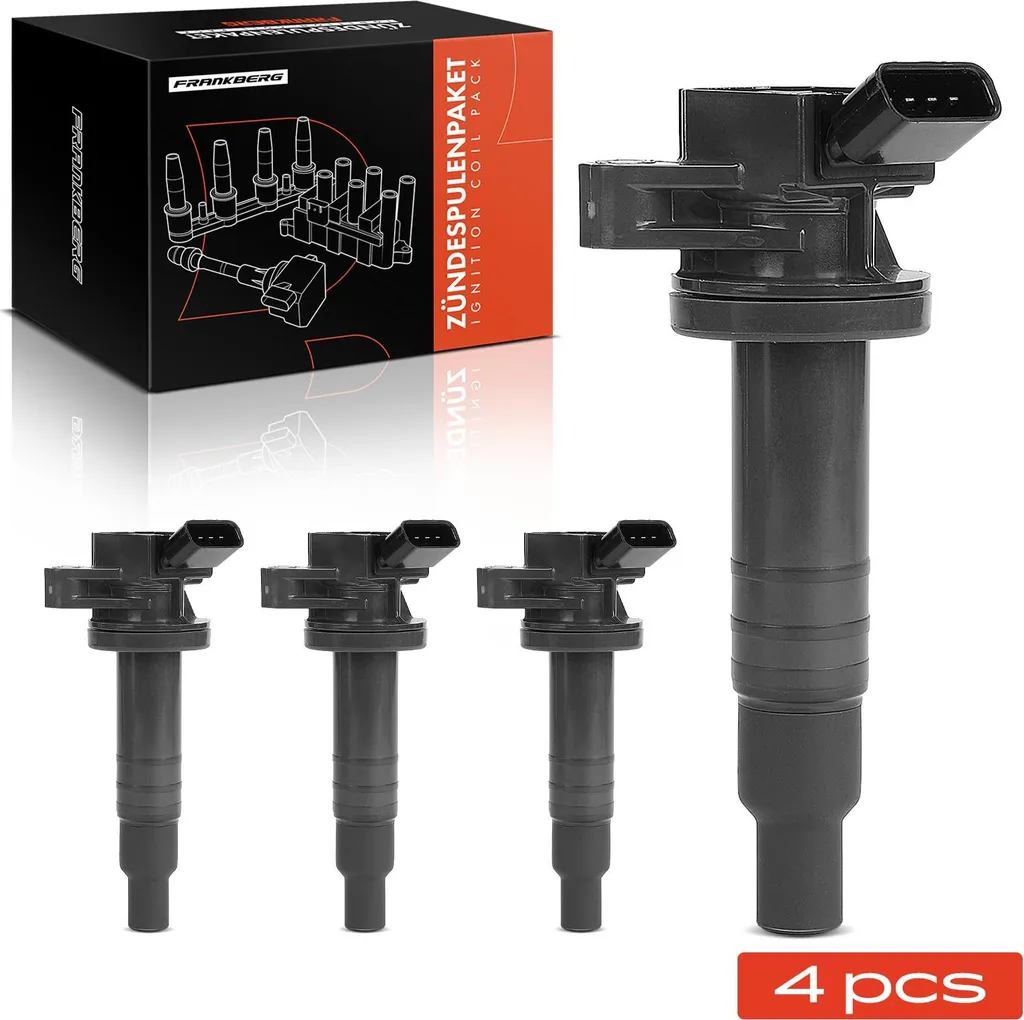 Frankberg 4x Bobine d'allumage pour Citroën C1 II et Peugeot 108 107