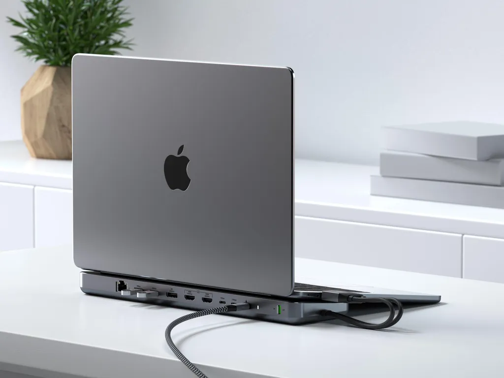 Dock USB-C Satechi pour Double Écran et Périphériques - Support Bureau - 4