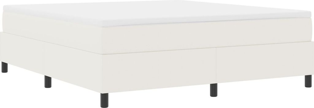 Möbel Boxspringbett Creme Cordstoff - Klassische Betten 3337424
