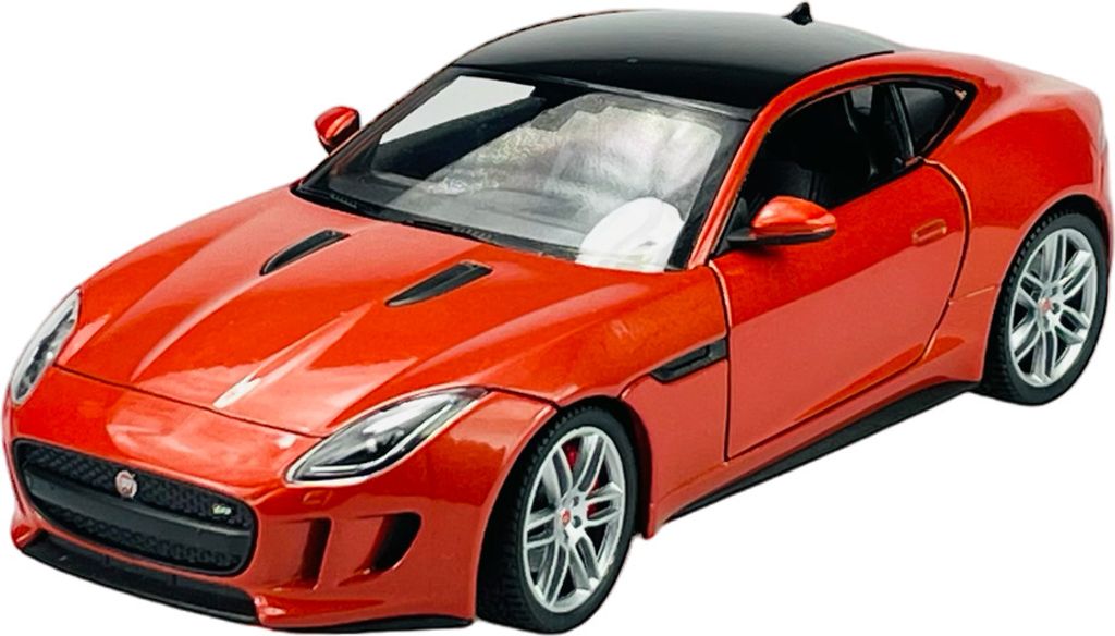 Welly Jaguar F-TYPE Coupe oranžový model auta v měřítku Obrázek produktu 