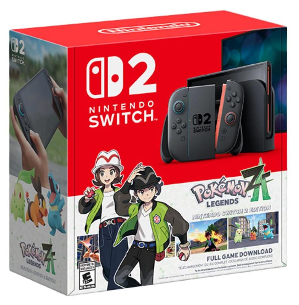 Nintendo Switch 2 + Pokemon- Legenden:Z-A Produktbild 