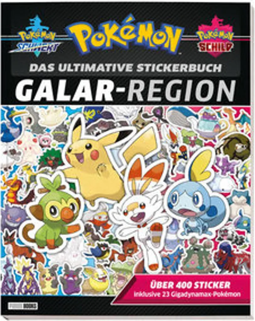 Pokémon Galar Stickerbuch : Occupez vos enfants avec l'album d'autocollants