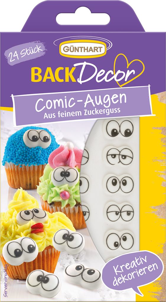 BackDecor 24 paires d'yeux en sucre Image du produit 