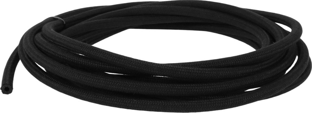 1 Stück 1/8 Kraftstoffleitungsschlauch 20ft Vakuumschlauch Automobil-Kraftstoffschlauch 1/8"ID 2/7"OD NPR Gummi, Nylon geflochten
