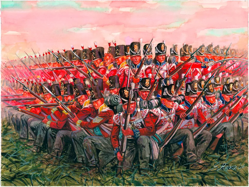 Infanterie Britannique Italeri 1:72 - Figurines Napoléoniennes à Peindre