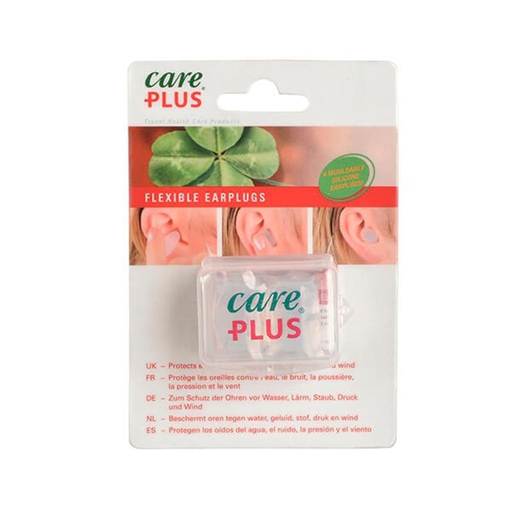 CarePlus Flexible Earplugs - 2x 1 Paar (4 Einzelstücke)