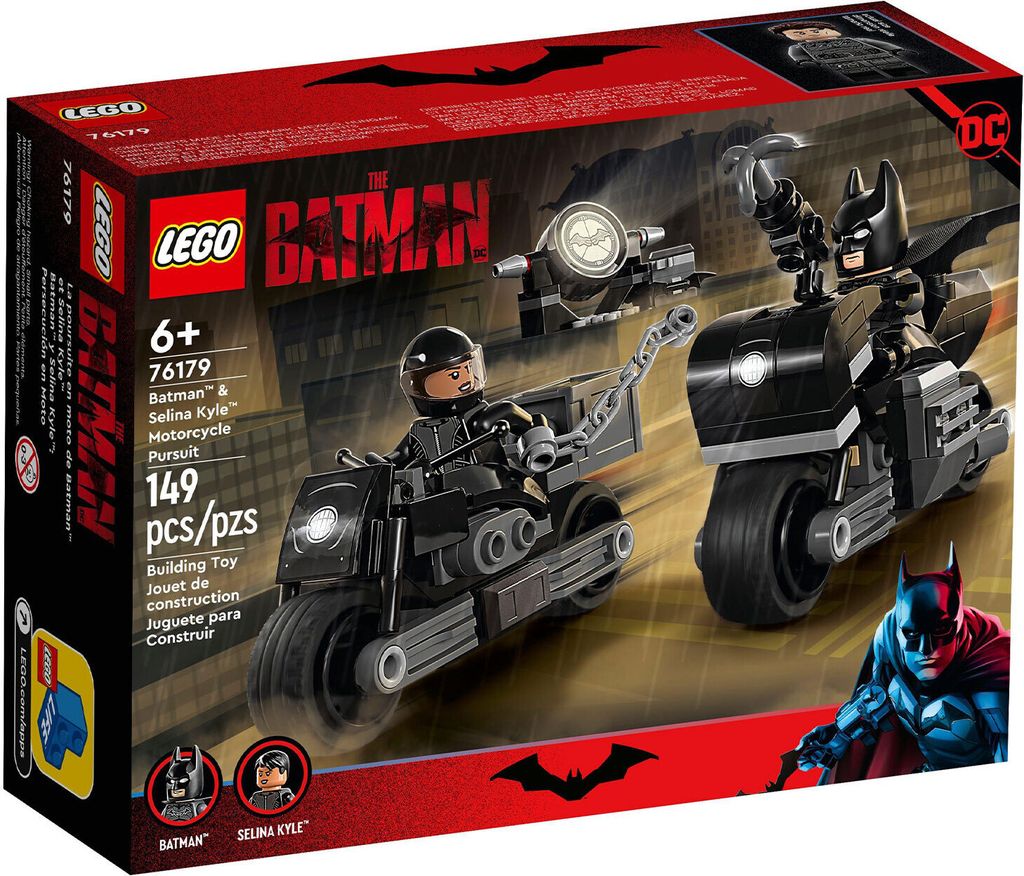 LEGO Batman & ; Selina Kyle : Poursuite en moto (76179), Image du produit 