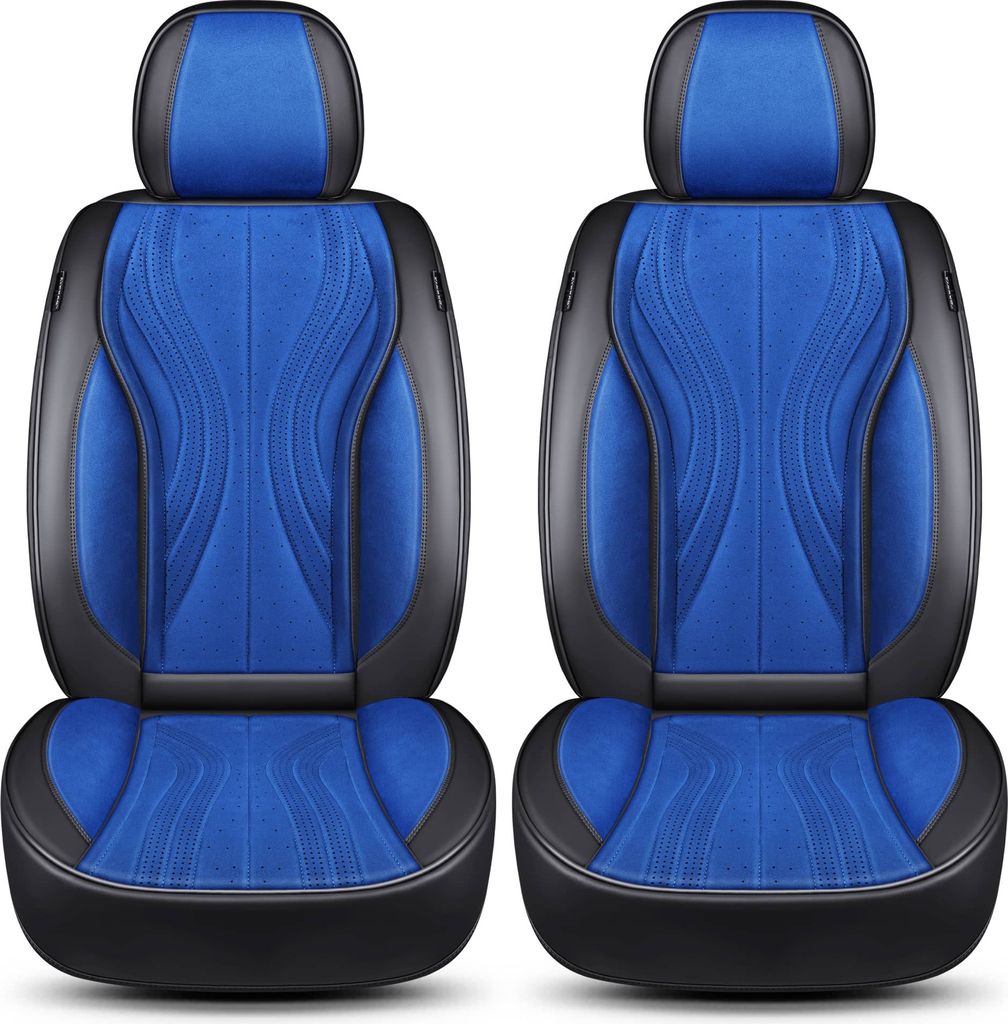 Opel Signum Bj 2003-08 kompatible Schonbezüge in Schwarz/Blau M4