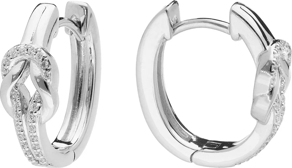 Bijoux femme créoles Trendor 15150 en argent 925 pour toutes occasions