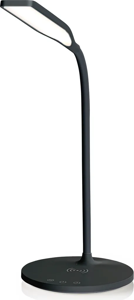 Lampe de Bureau LED avec Chargeur Sans Fil Qi 10W - Blanc Variable