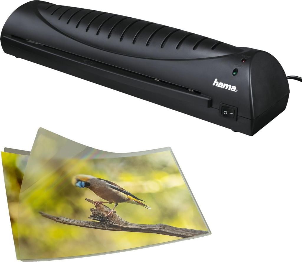 Hama Laminiergerät L39 zum Laminieren DIN A3 A4 A5 A6 Heiß-Laminator Büro + Home