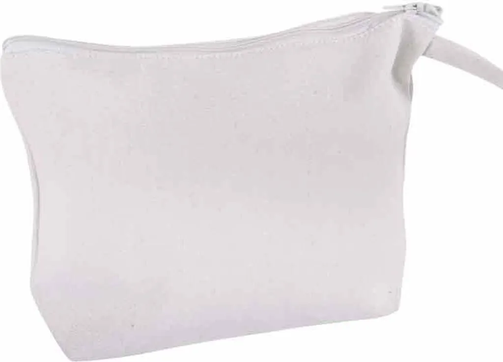 Trousse de toilette blanche 22x17 cm pratique pour voyage et maquillage