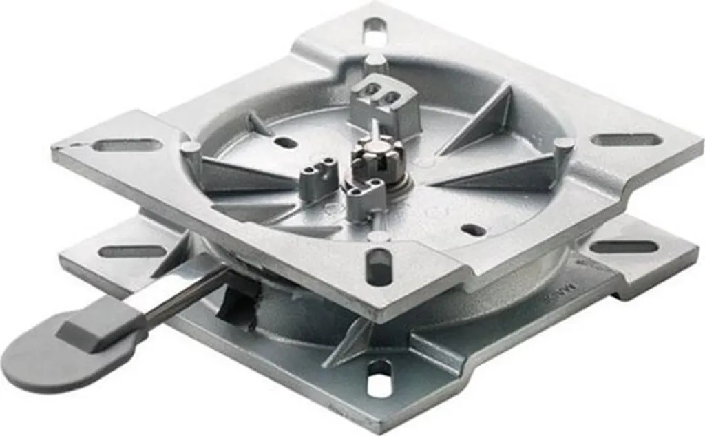 Platine vinyle aluminium VETUS PCBL - Tourne-disque haute fidélité gris