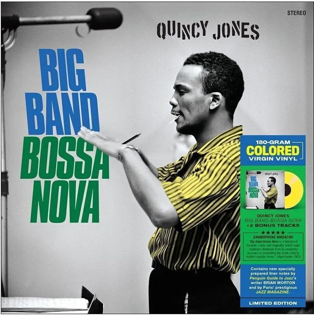 Vinyle Jaune Quincy Jones Big Band Bossa Nova 180g LP sans parasites