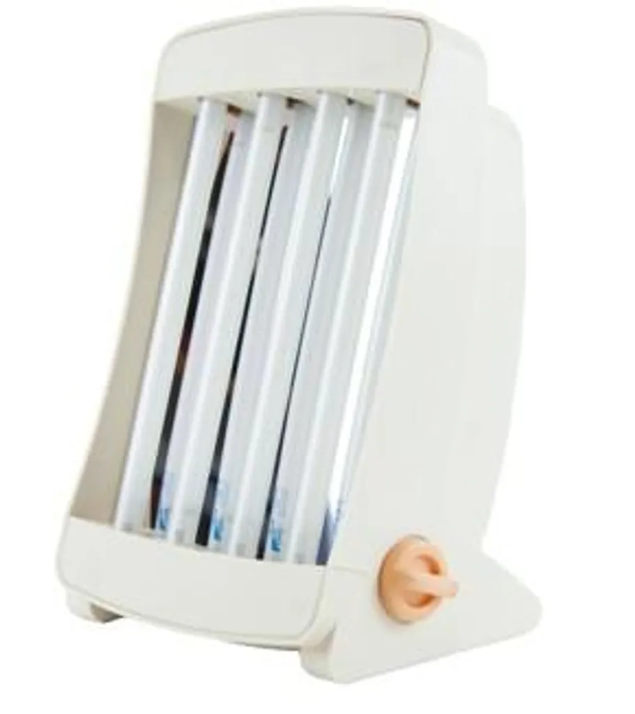 Dites Adieu au Teint Terne avec le Solarium Facial GB 904 Blanc et UV 65W