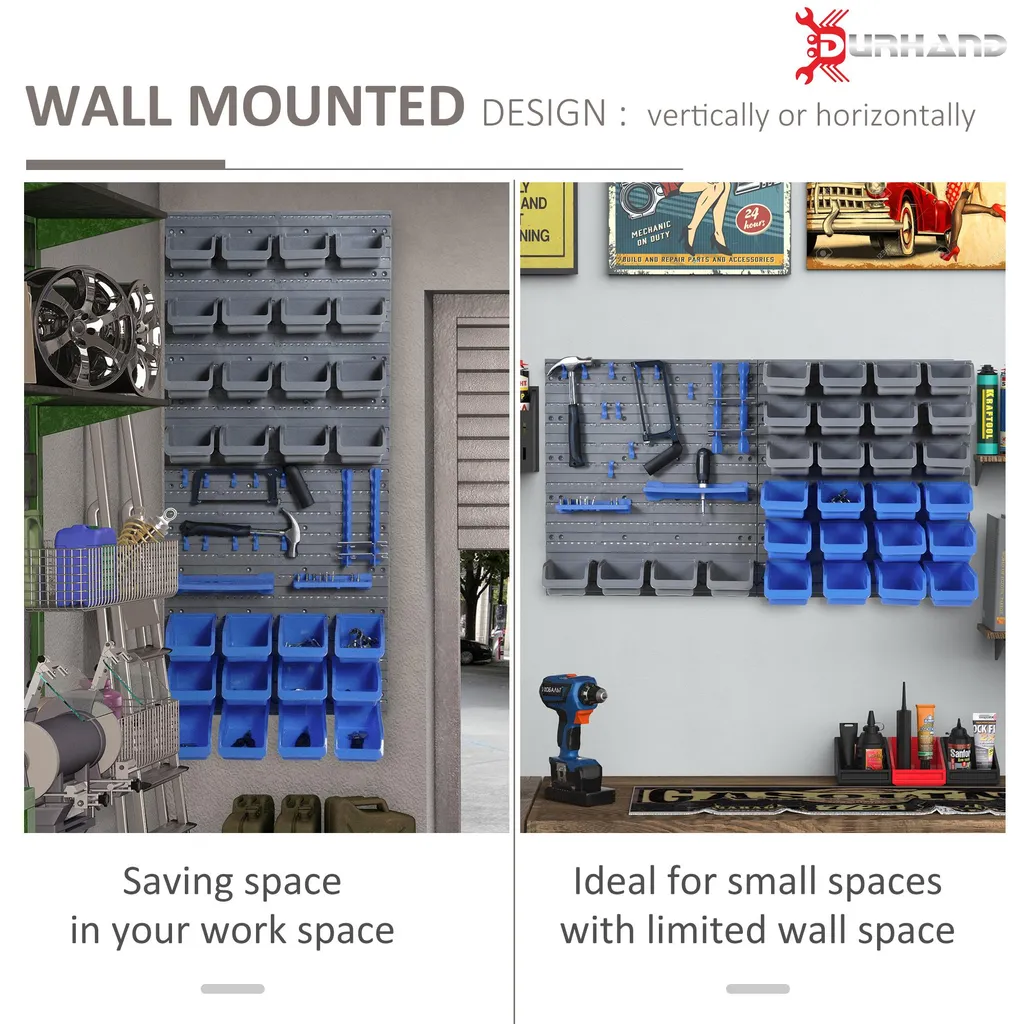 Rangement d'outils modulaire bleu pour optimiser votre établi d'atelier - 4