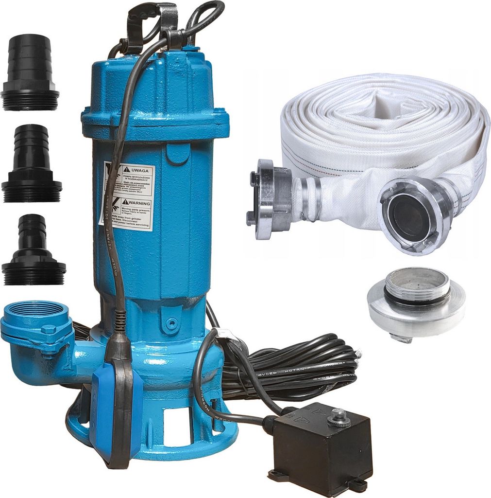 IBO Wasserpumpe FURIATKA Fäkalienpumpe 1500 W Schlauch 20 m Produktbild 